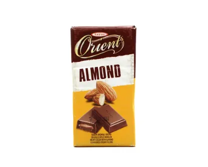 Tayas Orient Milky Chocolate & Almond 80gm