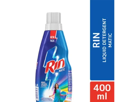 Rin Liquid Detergent 400ml (Local)