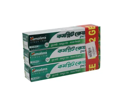 Himalaya Complete Care Toothpaste 80gm (Buy2 Get1