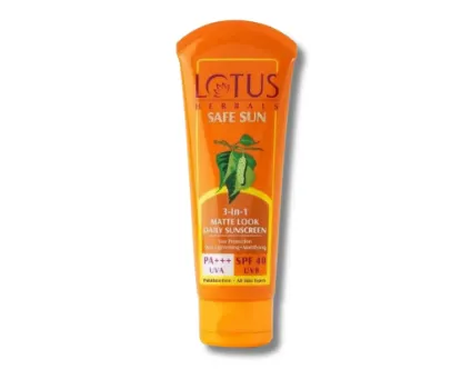 Lotus Matte Look Safe Sun SPF40 100gm