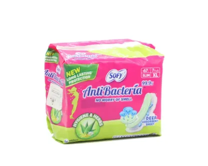 Sofy S.Napkin Anti Bacteria Extra Long 7pcs