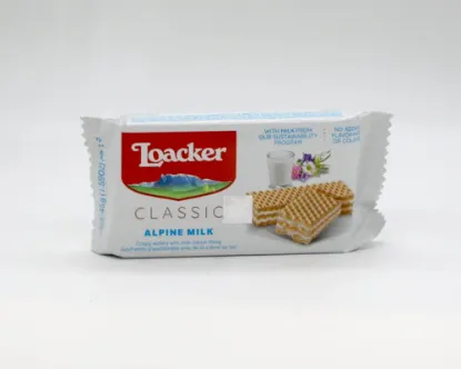 Loacker Classic Alpine Milk Wafer 45gm