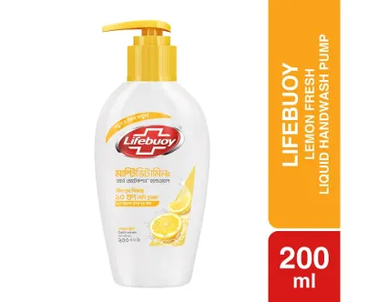 Lifebuoy Hand Wash Lemon Fresh 200ml (Pump)