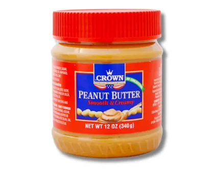 Crown Peanut Butter Smooth & Creamy 340gm