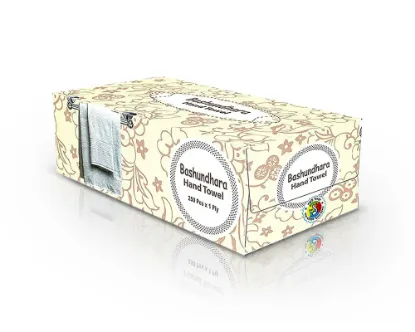 Bashundhara Hand Towel 250PcsX1Ply Box