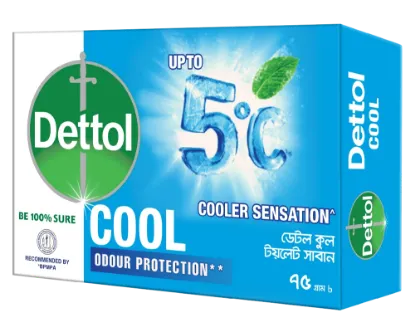 Dettol Soap with Crispy Menthol Cool Bathing Bar 75gm
