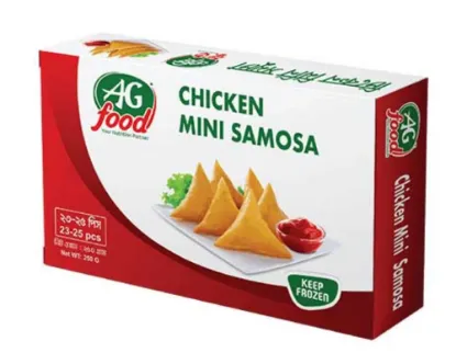 AG Food Chicken Mini Samosa (23-25)Pcs 250gm