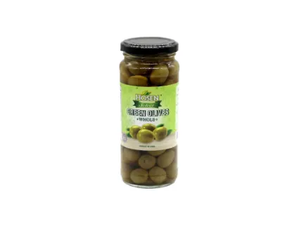 Hosen Green Olives Whole 350gm