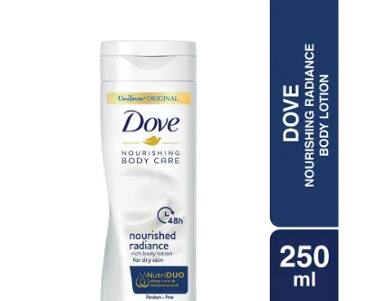 Dove Nourished Radiance Body Lotion 250ml B