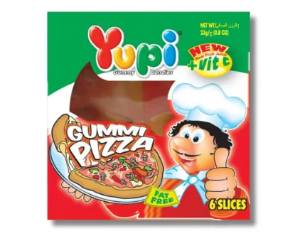Yupi Gummi Pizza 21gm 5 Slices Thailand