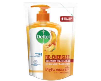 Dettol Re-Energize Hand Wash 170ml