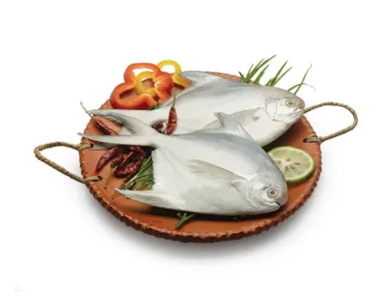 Rupchanda (Promfret) Fresh Local Captured (5-6 Pcs/kg)