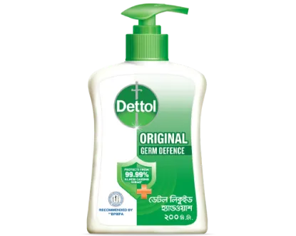 Dettol Liquid Hand wash 200ml Original (Pump)