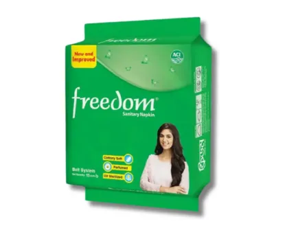 Freedom Sanitary Napkin Belt System 15 Pads