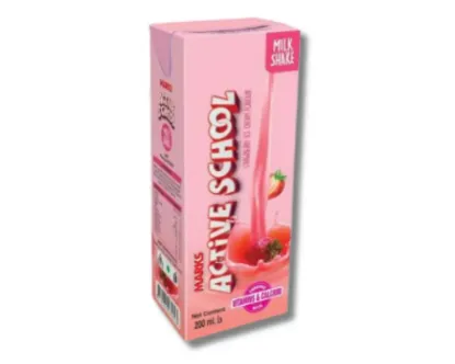Marks Active School Milk Shake Strawberry 200ml
