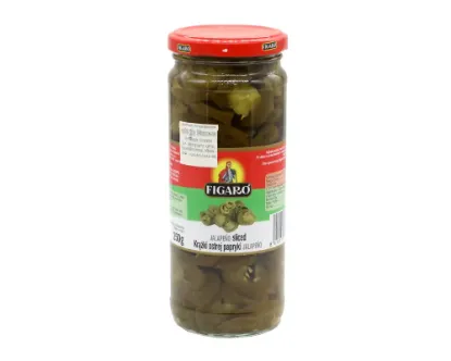 Figaro Jalapeno Sliced 450gm