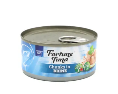 Fortune Tuna Chunks In Brine 185gm Thailand