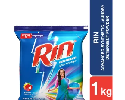 Rin Power Bright Advanced Detergent Powder 1kg