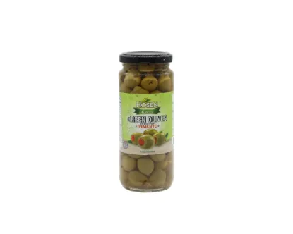 Hosen Green Olives Pimento 350gm