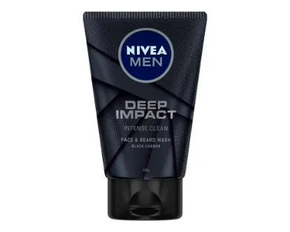 Nivea Men Deep Impact Face & Beard Wash 100ml