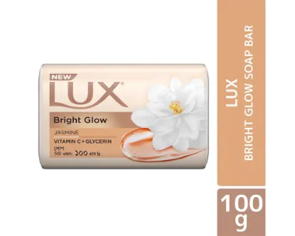 Lux Bright Glow Jasmine Soap 90gm