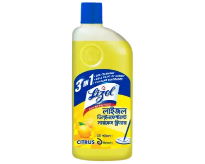 Lizol Surface Cleaner Citrus 1Ltr.(±)25ml