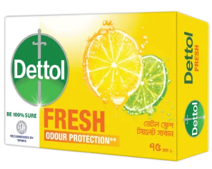 Dettol Fresh Odour Protection Soap 75gm