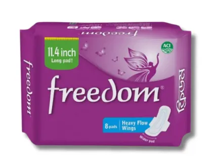 Freedom Super Dry Heavy Flow wings 8 Padss