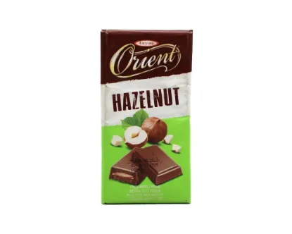 Tayas Orient Milky Chocolate & Hazelnut 80gm