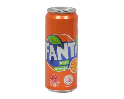 Fanta Orange Can 330(±)10ml Imported