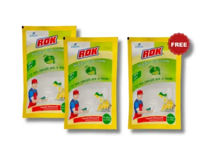 Rok Liquid Dishwash 250ml (Buy2 Get1 Free)
