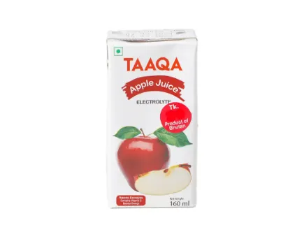 Taaqa Electrolyte Apple Juice 160ml Bhutan