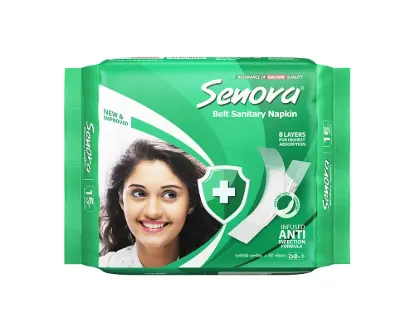 Senora Sanitary Napkin Eco 15Pads (Belt)
