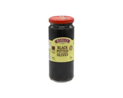 Borges Black Pitted Olives 320gm
