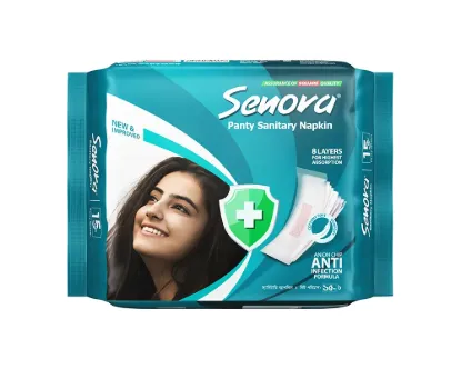 Senora Sanitary Napkin Eco 15Pads (Panty)