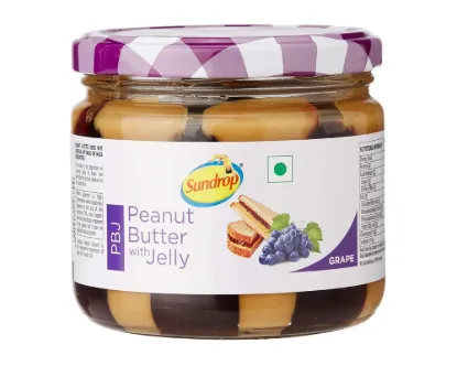 Sundrop Peanut Butter Grape Jelly 340gm