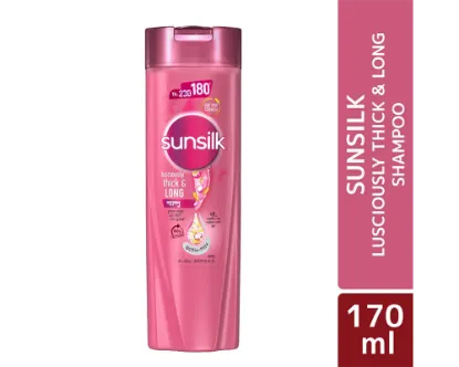Sunsilk Lusciously Thick & Long Shampoo 180(±)10ml