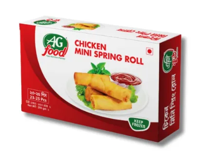 AG Food Chicken Mini Spring Roll (23-25)Pcs 250gm