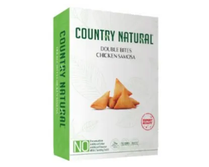 Country Natural Double Bites Chicken Samosa 250gm