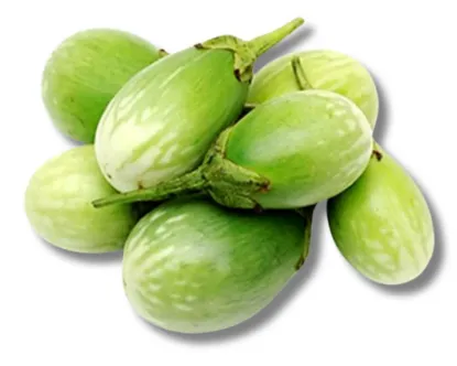 Begun Shobuj (Brinjal Round Green) kg