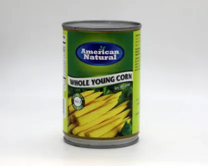 American Natural Whole Young Corn 425gm Thailand