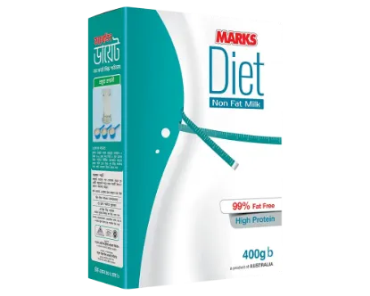Marks Diet Low Fat Milk Powder 400gm (BIB)