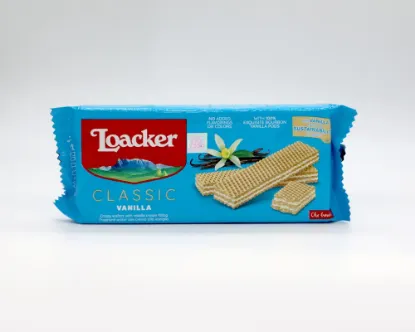 Loacker Vanilla Wafer 90gm