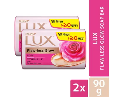 Lux Flaw L.Glow Soap 90gm (Buy2 Save 10 tk)