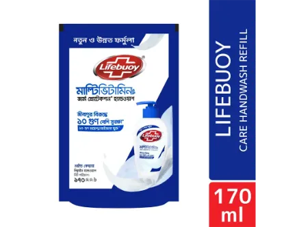Lifebuoy Mild Care Hand Wash 180(±)10ml Refill