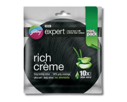Godrej Extra Rich Creme Natural Black Aloe Vera