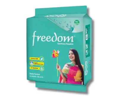 Freedom Sanitary Napkin Panty System 15 Pads