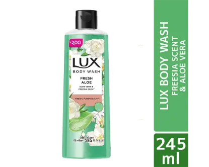 Lux Body Wash Freesia Scent & Aloe Vera 245ml