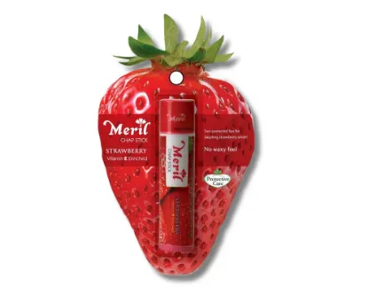 Meril Lip Balm Strawberry 4.8gm
